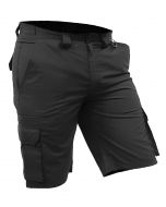Caution Polycotton Ripstop Cargo Shorts - Black