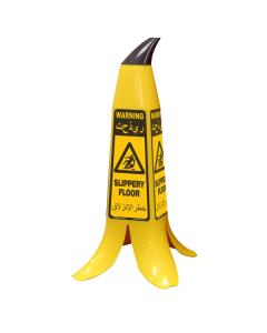 Banana Cone - Slippery Floor - Bi-lingual English / ArabicText